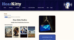 Desktop Screenshot of hearkitty.com