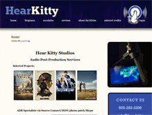 Tablet Screenshot of hearkitty.com